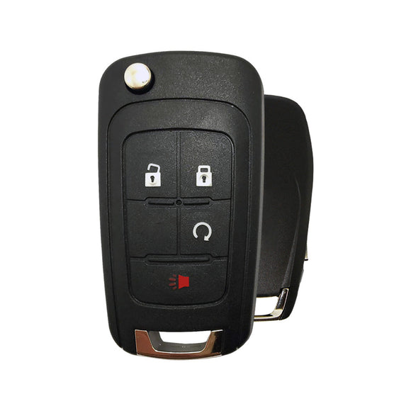 Chevrolet / GMC 2010-2019 4-Button Remote Head Key w/ Remote Start (FCC: OHT01060512)