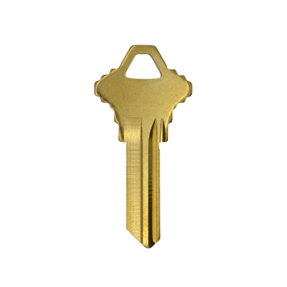 Kwikset KW1 (5-Pin) Plain Nickle Head Key (10 Pack)