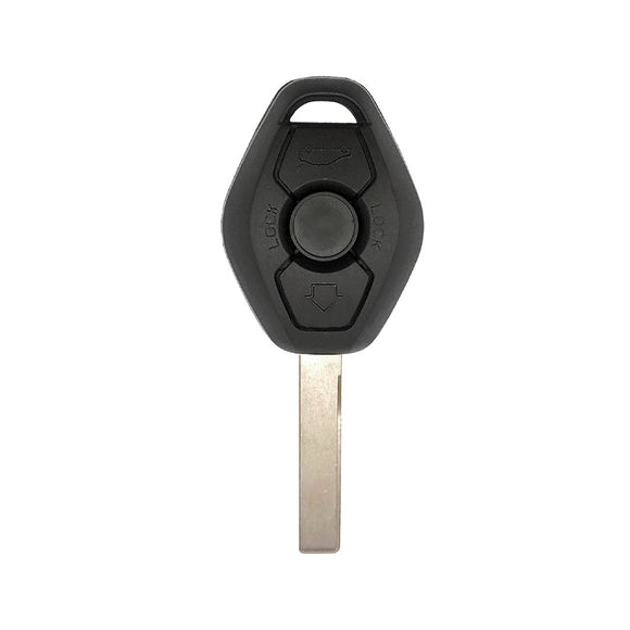 BMW 2001-2009 3-Button Remote Head Key HU92 (CAS) (FCC: LX8FZV)
