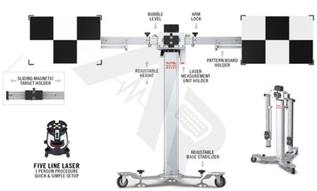 Autel Adas - Ma600 Portable Frame Ldw2.0 Mobile Lane Departure Warning All Systems