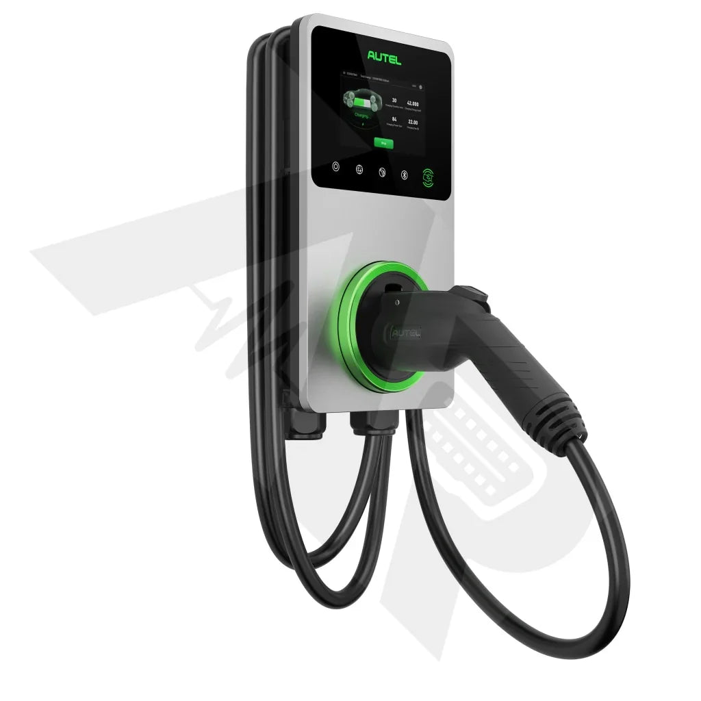 Autel Maxicharger Commercial Grade Level 2 50A Ev Charging Station With In-Body Holster Hardwire