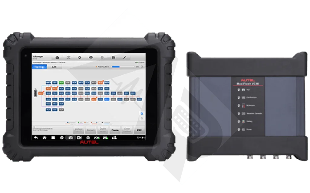 Autel Maxisys Ms919 - Automotive Scan Tool J2534 Device And 4-Channel Oscilloscope Tools