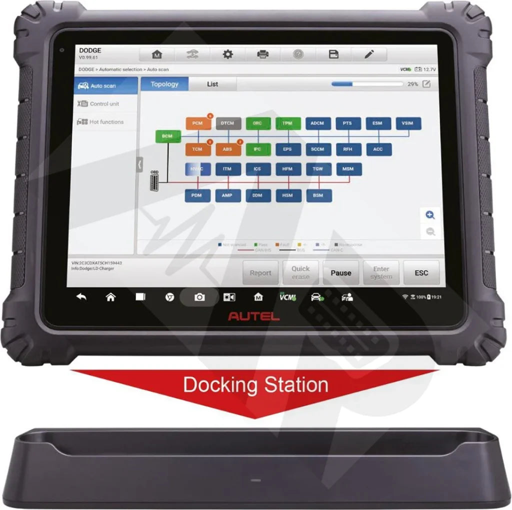 Autel Maxisys Ultra - Diagnostic Scan Tool Oscilloscope Waveform Generator J2534 Vcmi Tools