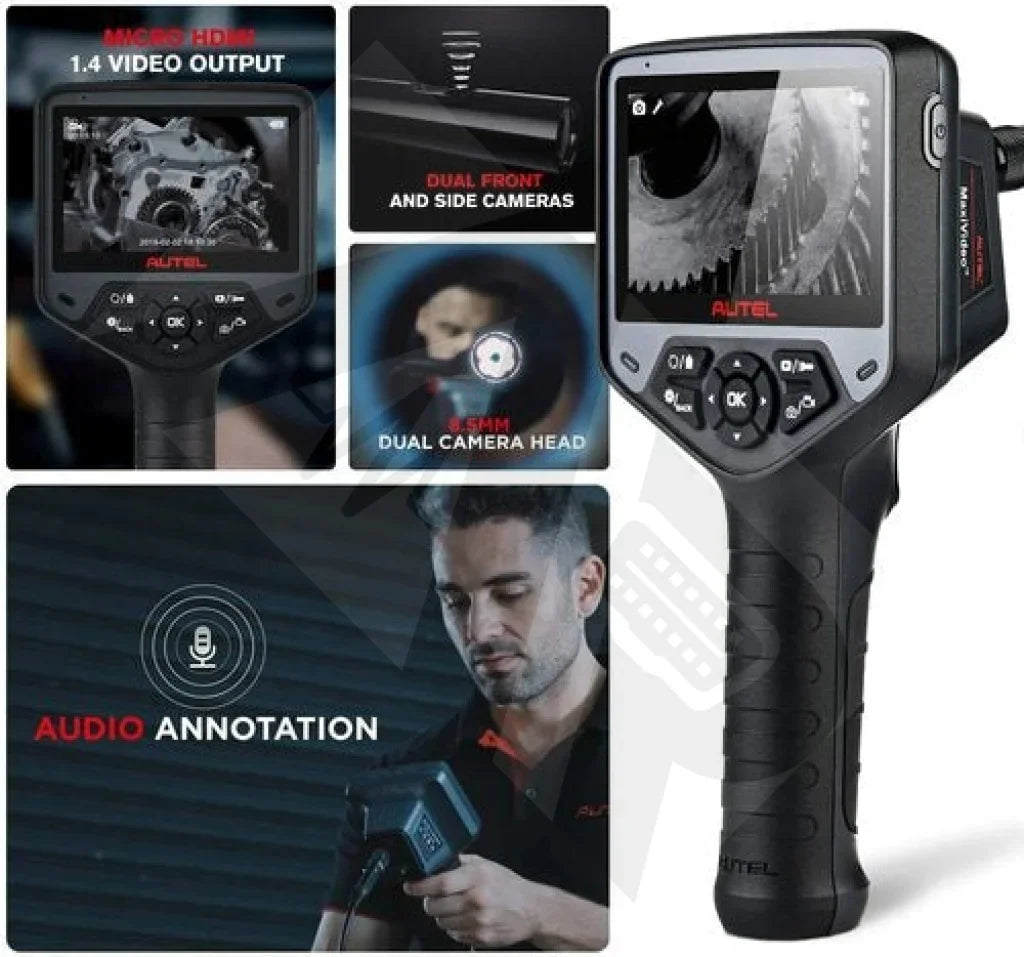 Autel Mv480 Dual-Camera Digital Videoscope Endoscope Inspection Camera Video