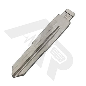 Key Blade: 03# - Hon58R Honda Blade For Xhorse & Keydiy Universal Remotes (Pack Of 10X) Blades