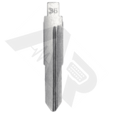 Key Blade: 36# - Hy16 Hyundai/kia Blade For Xhorse & Keydiy Universal Remotes (Pack Of 10X) Blades