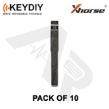 Key Blade: 38# - Hu101 Ford Blade For Xhorse & Keydiy Universal Remotes (Pack Of 10X) Blades