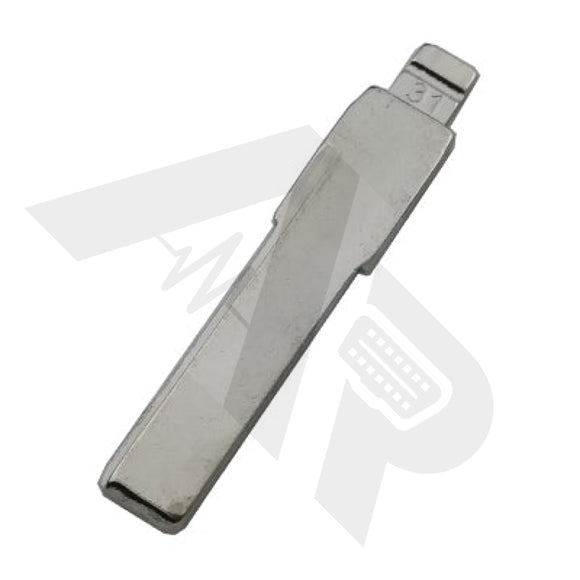 Key Blade: 86# - Hu66 Vw/audi Blade For Xhorse & Keydiy Universal Remotes (Pack Of 10X) Blades