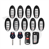 Nitrous Keys - Nissan Remotes Starter Bundle (23 Pieces)