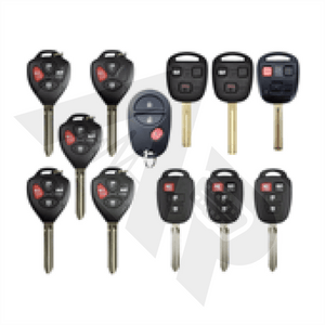 Nitrous Keys - Toyota Remotes Starter Bundle (27 Pieces)