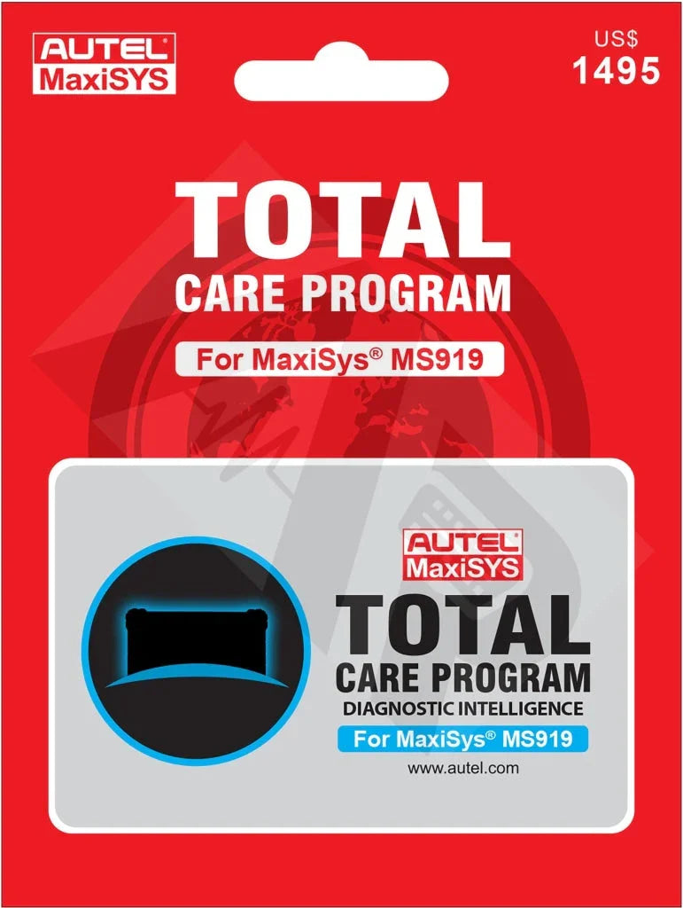 Autel MaxiSys MS919 Total Care Program 1-Year Software Update
