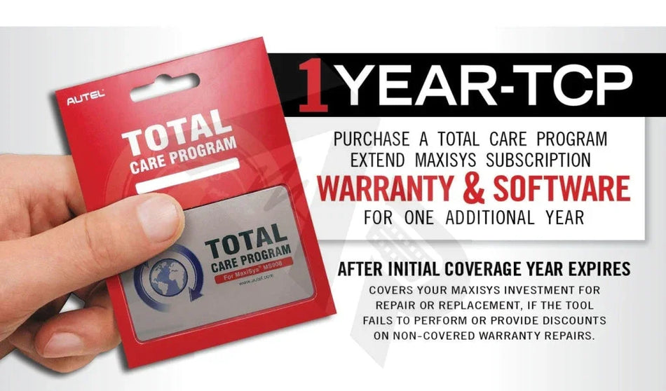 Autel MaxiSys MS906CV Total Care Program 1-Year Software Update