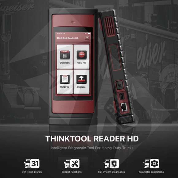 Thinkcar Thinktool Reader Hd - Heavy Duty And Commercial Vehicle Code Scan Tools